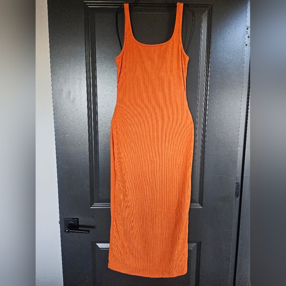 Orange Long Dress